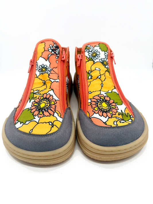 Floralia | Calzado Barefoot unisex con puntera ancha y suela flexible | Flux