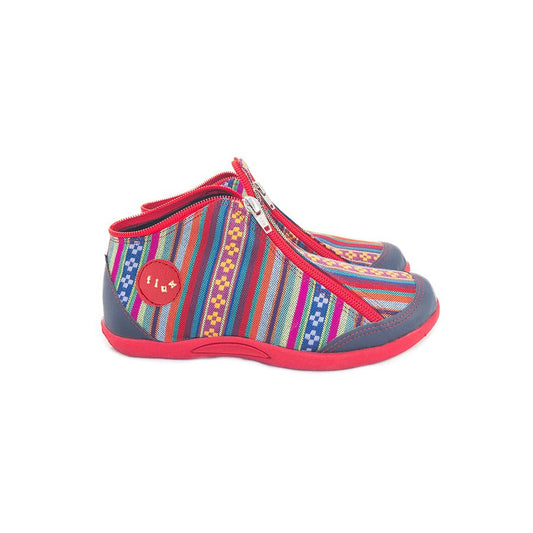 Aguayo Red | Botita con cremalleras - Flux Concept Store