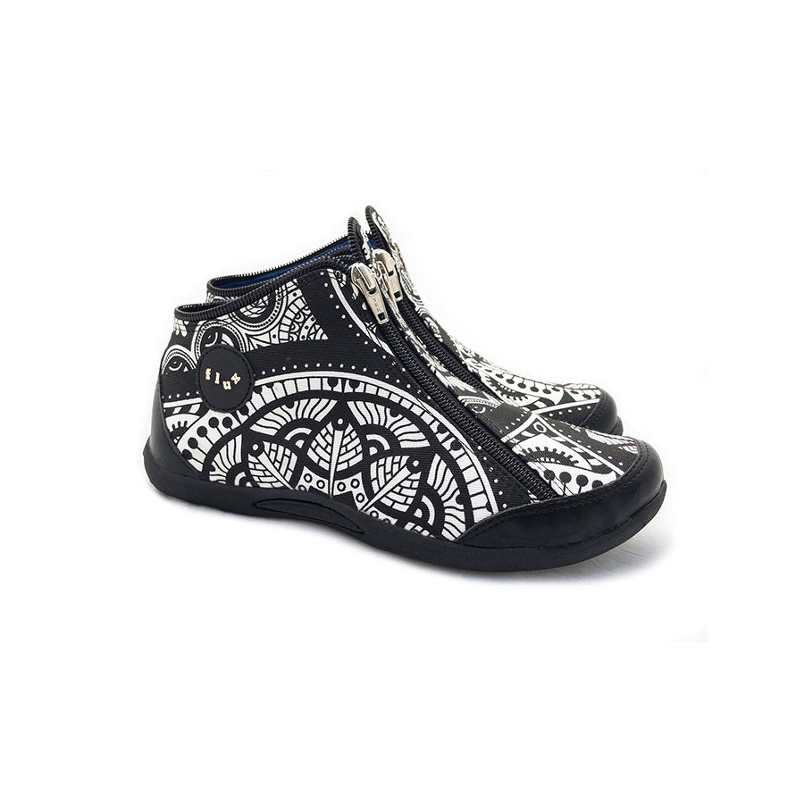 Fénix | Botita con cremalleras - Flux Concept Store