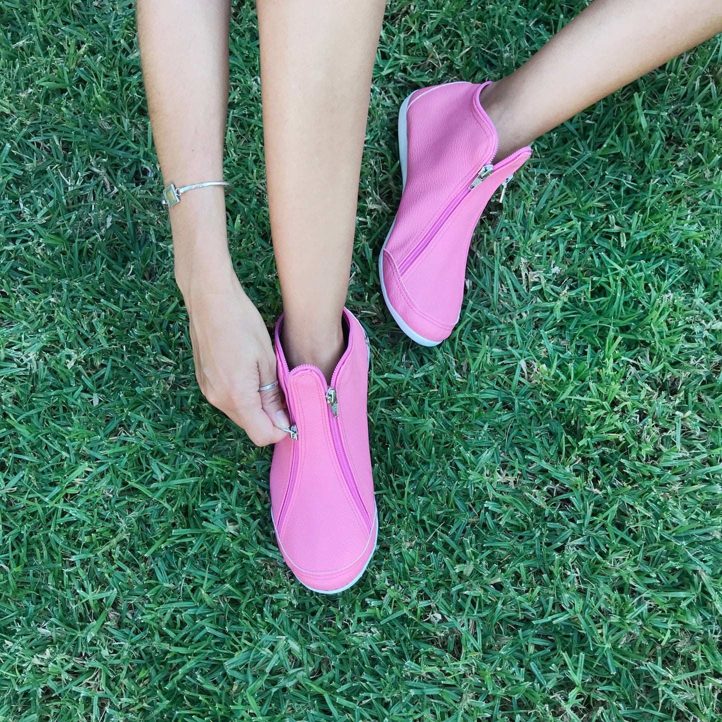 Moka Pink | Botita con cremalleras - Flux Concept Store