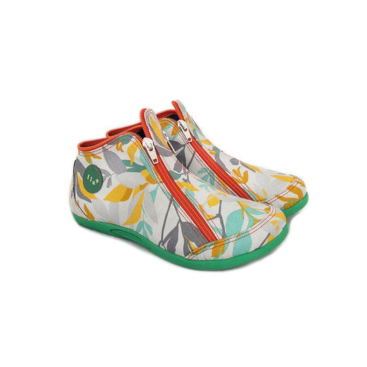 Pétalo Gris | Botita con cremalleras - Flux Concept Store