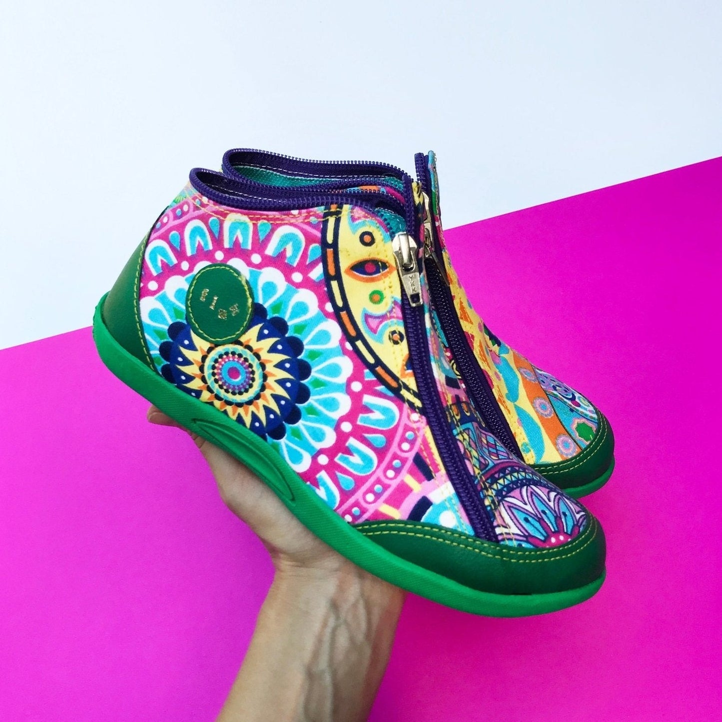 Rainbow | Botita con cremalleras - Flux Concept Store