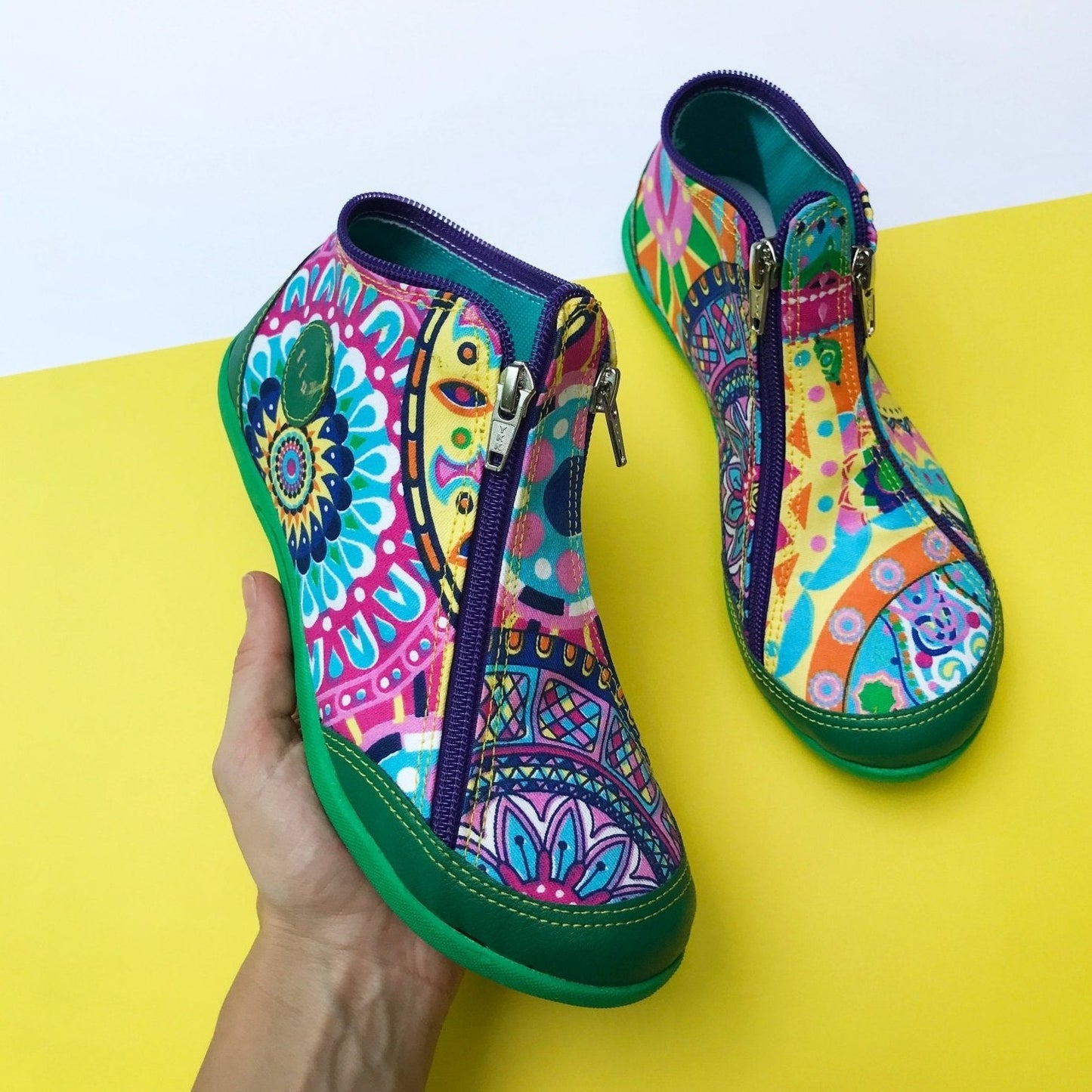 Rainbow | Botita con cremalleras - Flux Concept Store