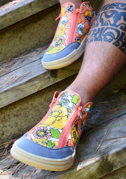 Floralia | Calzado Barefoot unisex con puntera ancha y suela flexible | Flux