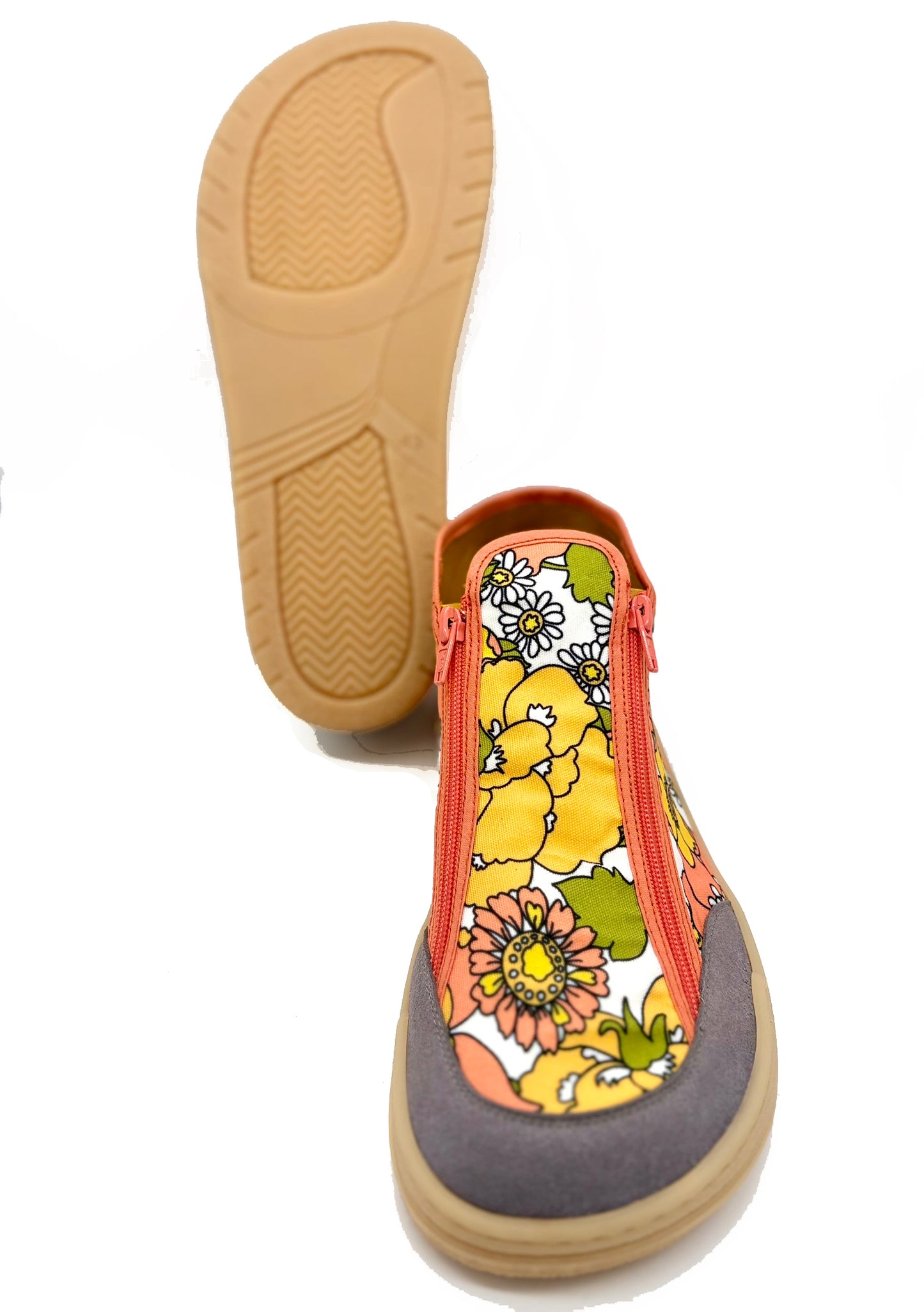 Floralia | Calzado Barefoot unisex con puntera ancha y suela flexible | Flux