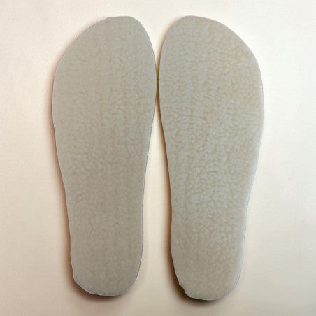 Plantilla Borreguillo Barefoot Calentita — Pies Cálidos en Invierno | Borreguillo Vegano Suave