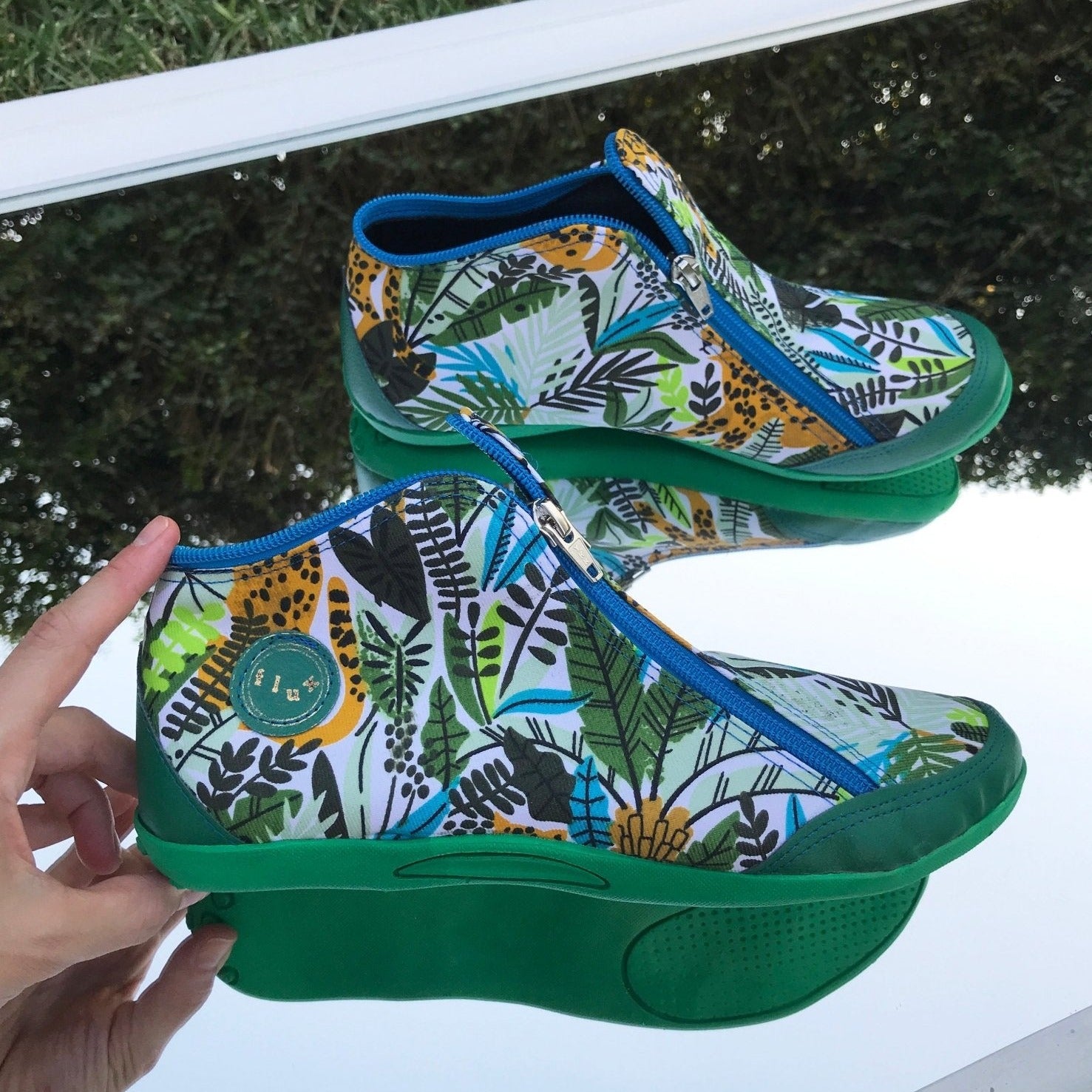 Amazonas Green | Botita con cremalleras - Flux Concept Store
