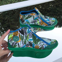 Cargar imagen en el visor de la galería, Amazonas Green | Botita con cremalleras - Flux Concept Store
