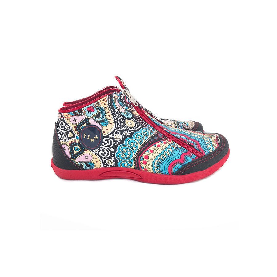 Atlántico | Botita con cremalleras - Flux Concept Store