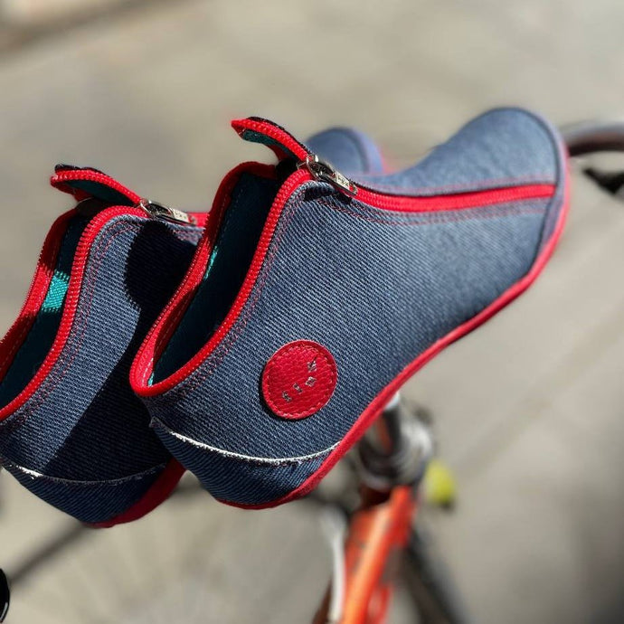 Blue jean | Botita con cremalleras - Flux Concept Store