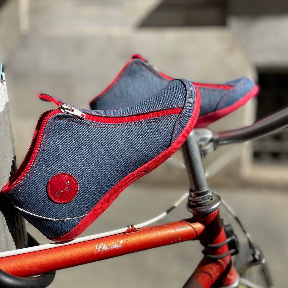 Blue jean | Botita con cremalleras - Flux Concept Store