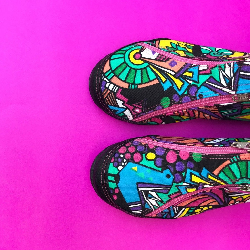 Carnaval | Botita con cremalleras - Flux Concept Store