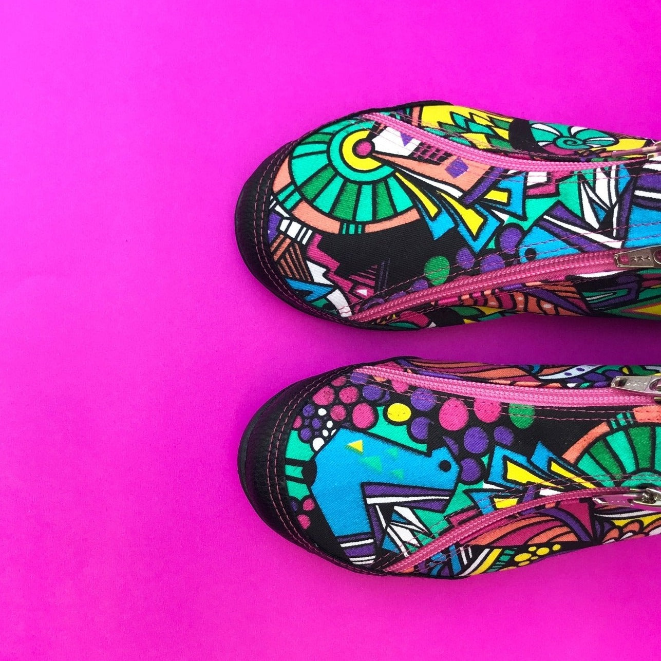 Carnaval | Botita con cremalleras - Flux Concept Store