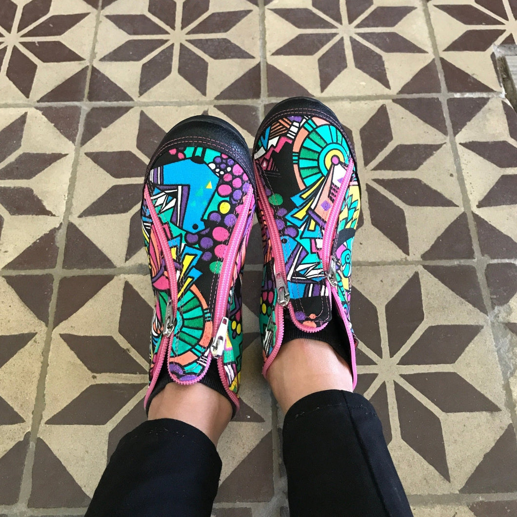 Carnaval | Botita con cremalleras - Flux Concept Store