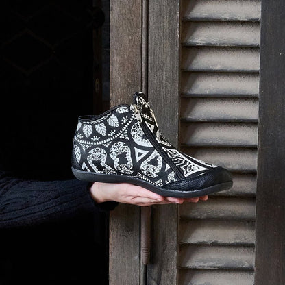 Fénix | Botita con cremalleras - Flux Concept Store