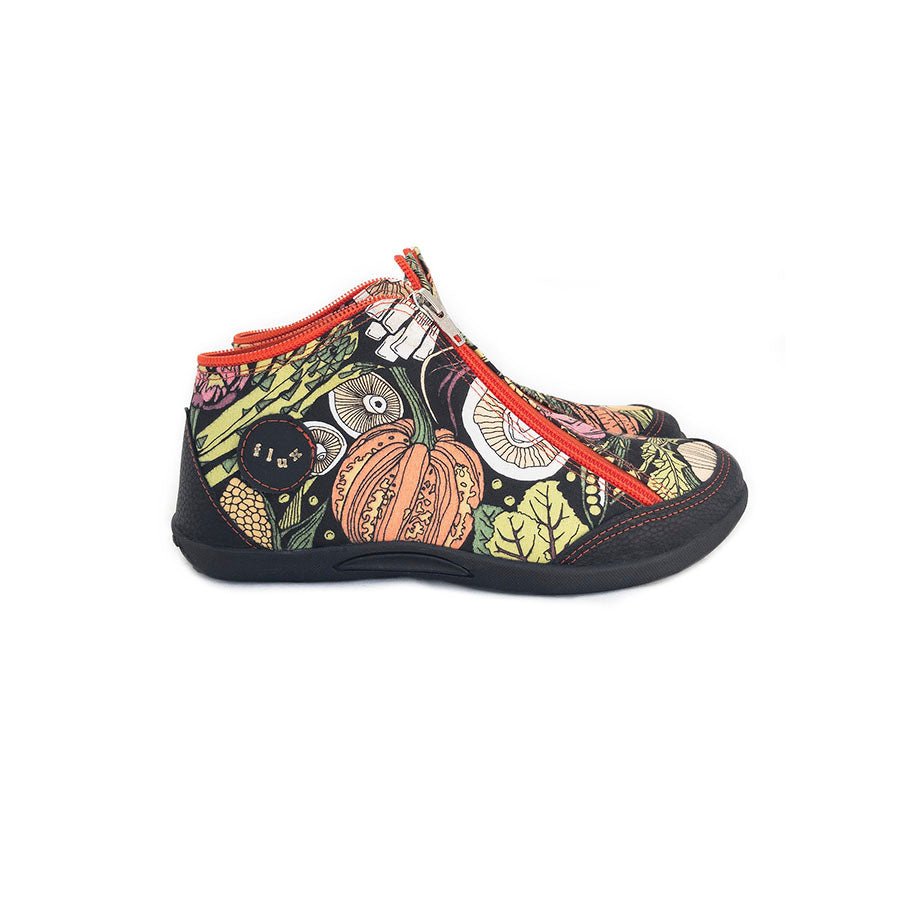 Huerta | Botita con cremalleras - Flux Concept Store