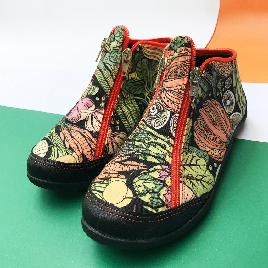 Huerta | Botita con cremalleras - Flux Concept Store