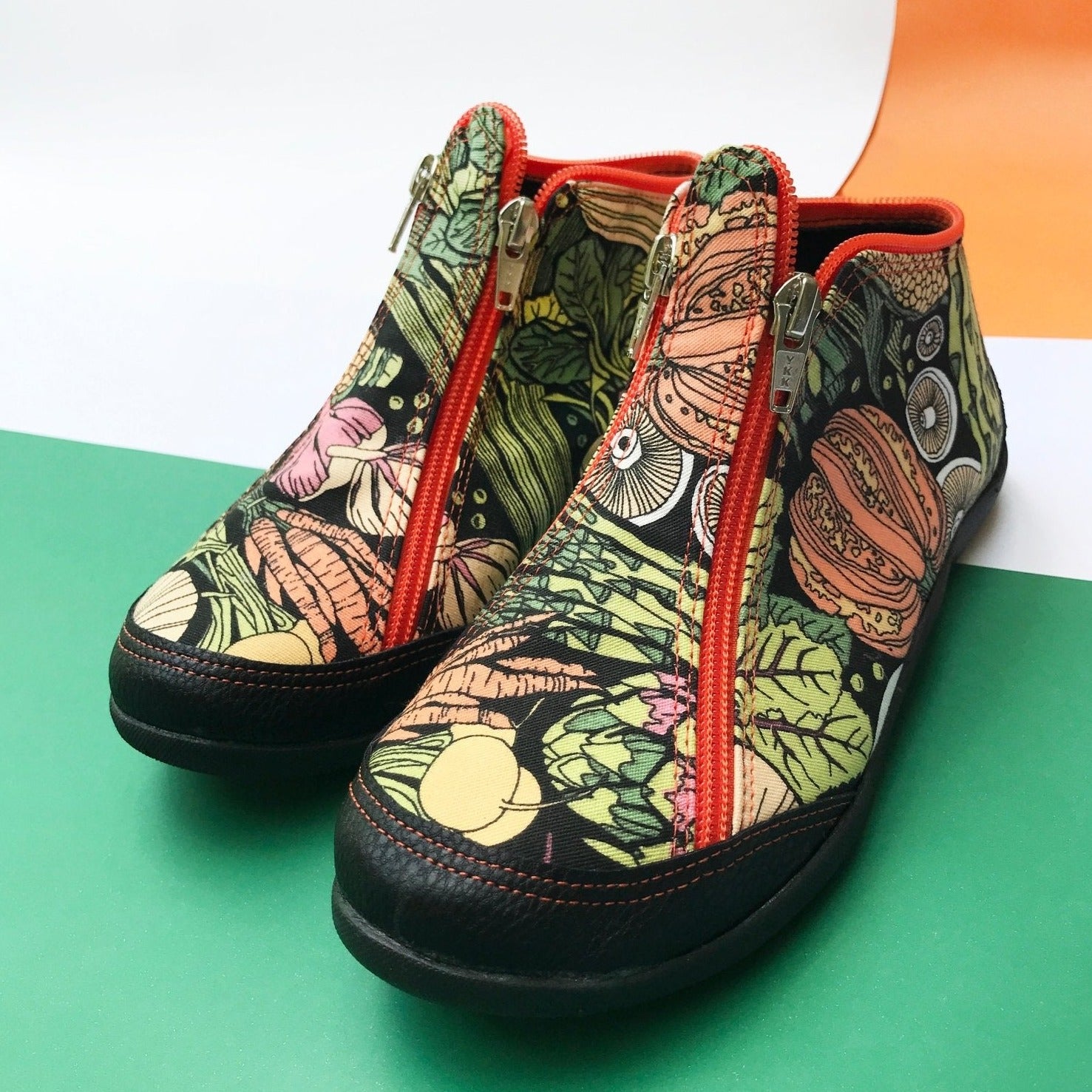 Huerta | Botita con cremalleras - Flux Concept Store