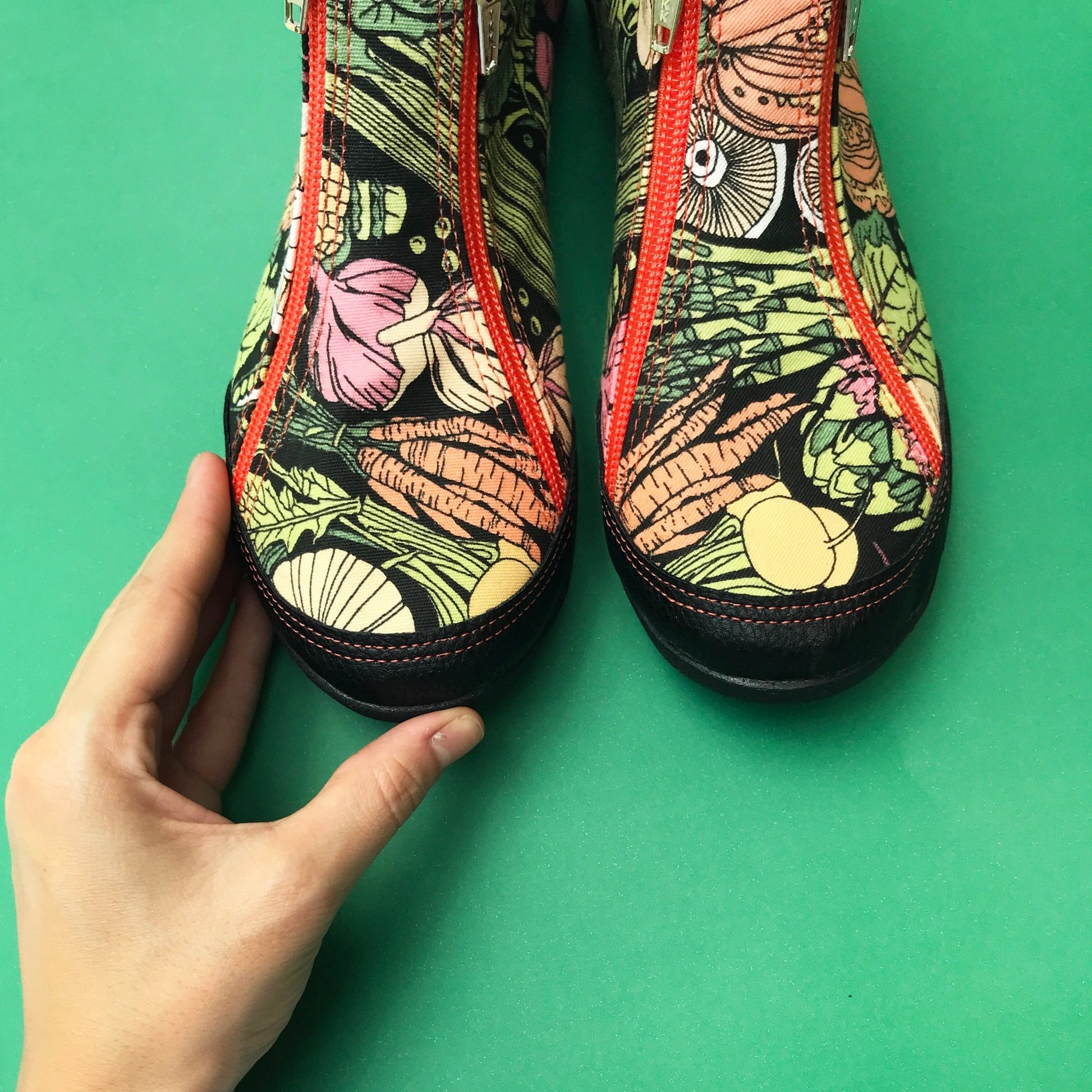 Huerta | Botita con cremalleras - Flux Concept Store