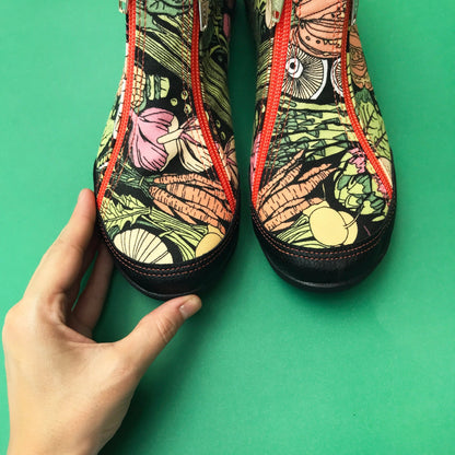 Huerta | Botita con cremalleras - Flux Concept Store