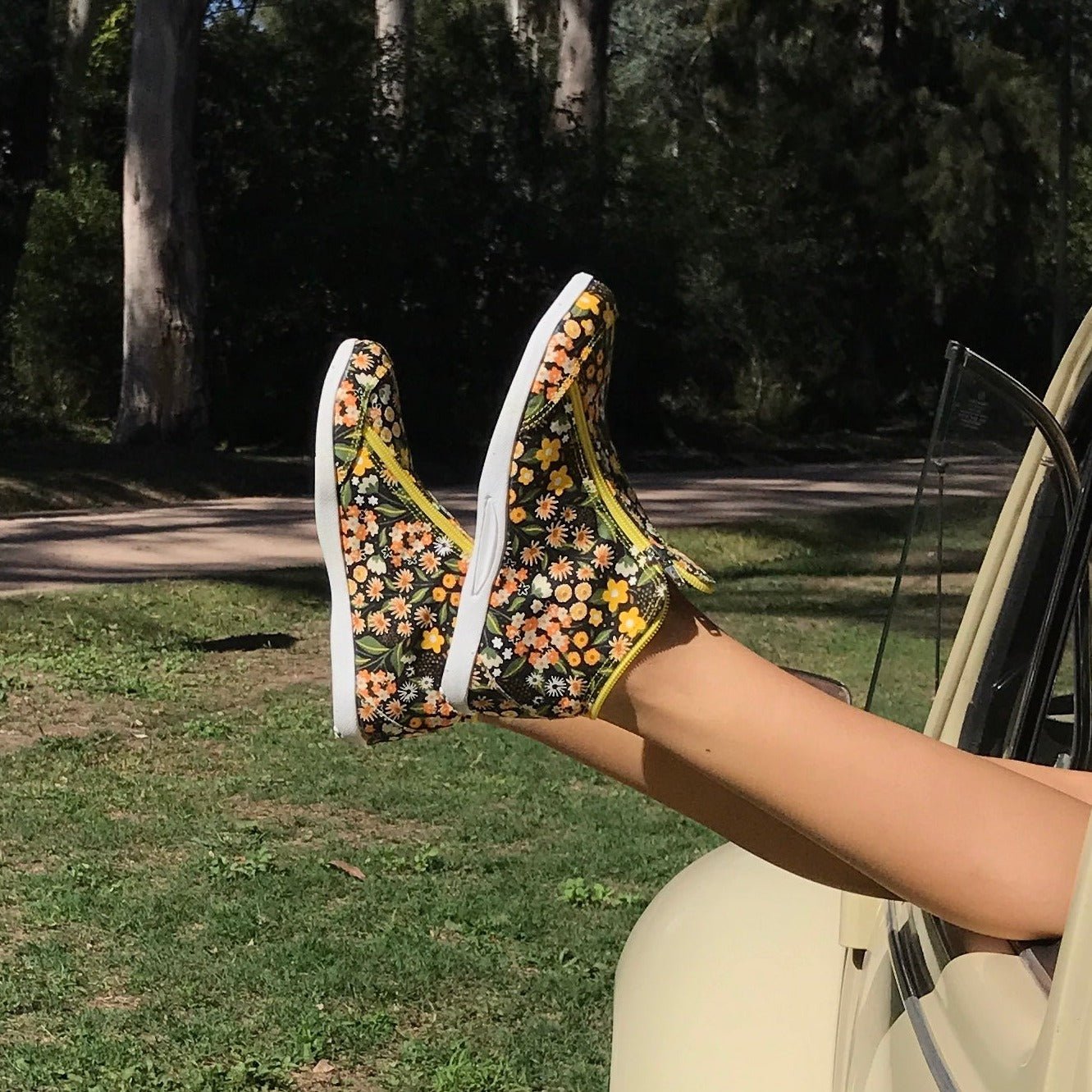 Jardín | Botita con cremalleras - Flux Concept Store