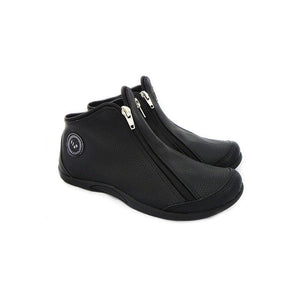 Moka Black | Botita con cremalleras - Flux Concept Store