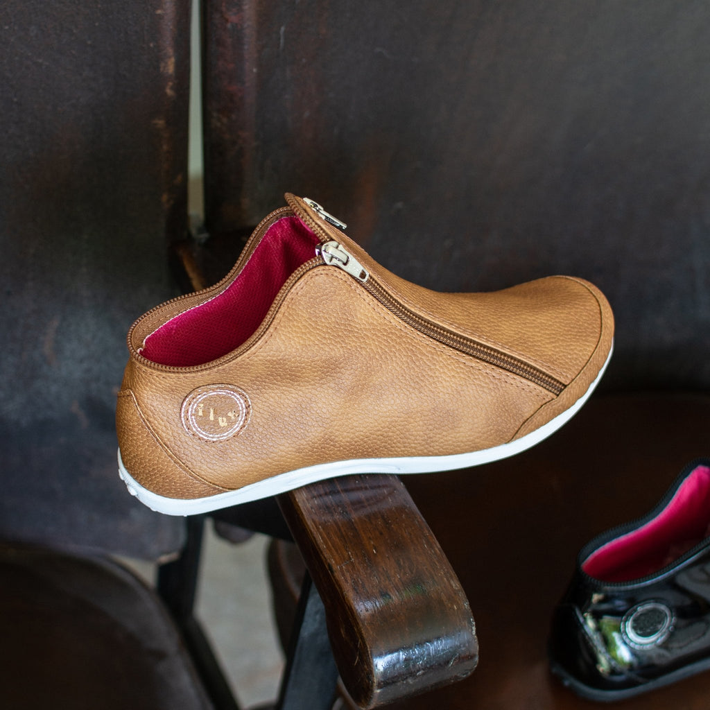 Moka | Botita con cremalleras - Flux Concept Store
