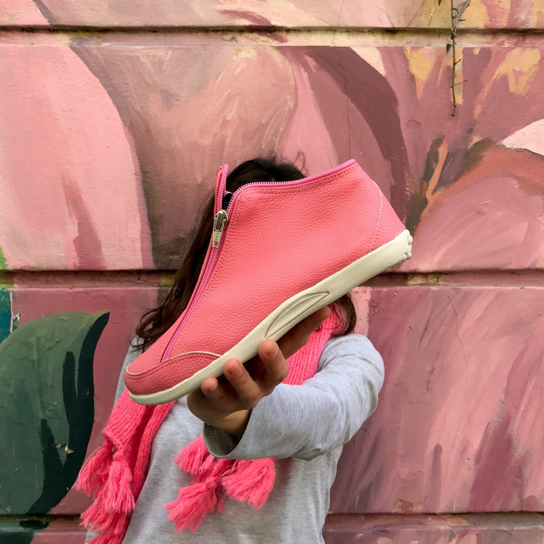 Moka Pink | Botita con cremalleras - Flux Concept Store